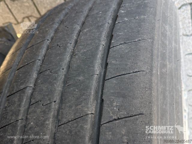 شبه مقطورة مبردة Schmitz Cargobull Tiefkühler Standard Doppelstock Ladebordwand