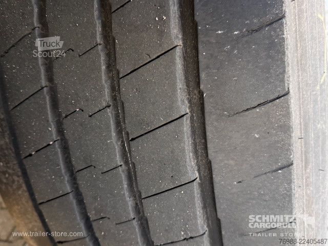 شبه مقطورة مبردة Schmitz Cargobull Tiefkühler Standard Doppelstock Ladebordwand