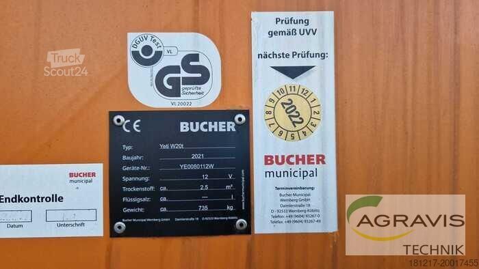 Landmaschine BUCHER Municipal YETI W20T