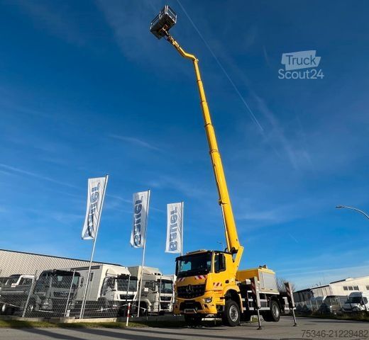 Teherautóra szerelt munkaállvány MERCEDES-BENZ Arocs/ Ruthmann T 330 / 33 m / Top Zustand