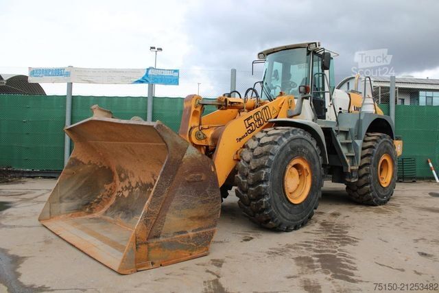 Kerekes rakodó LIEBHERR L580 -  Waage - Nr.: 568