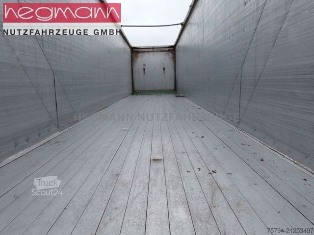 Semi-remorque à plancher roulant H&W HWDKSS38, Walkingfloor 96 m³, deutsches Fahrzeug