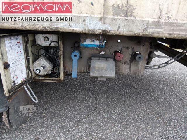 Semi-remorque à plancher roulant H&W HWDKSS38, Walkingfloor 96 m³, deutsches Fahrzeug