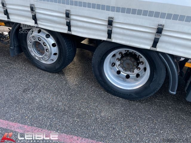 Flatbed truck with tarp MERCEDES-BENZ Actros 2542*Jumbo*Mitnahmestap*Komplettzug*Lenk*