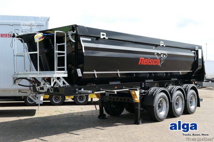 Semi-reboque basculante REISCH RHKS-SR, Stahl, 25m³, SAF, Mehrfach auf Lager