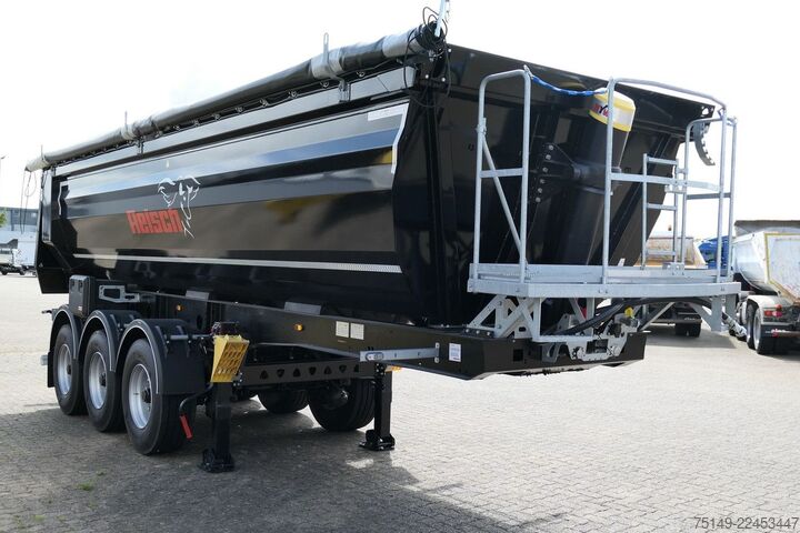 Semi-reboque basculante REISCH RHKS-SR, Stahl, 25m³, SAF, Mehrfach auf Lager