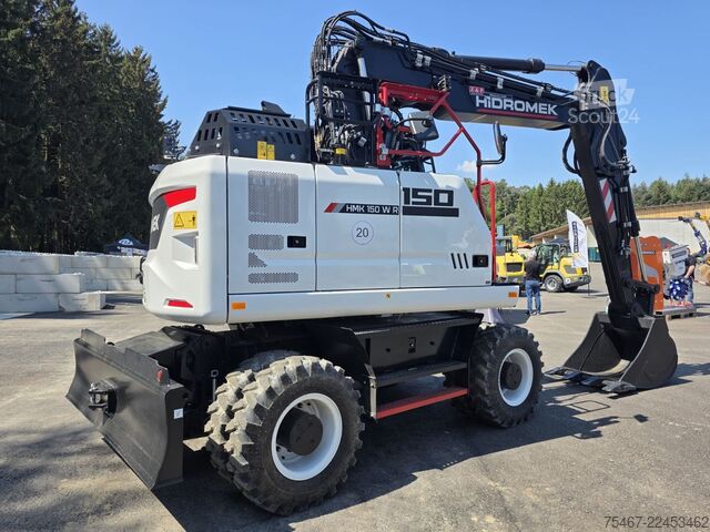 Escavadora sobre rodas Hidromek HMK 150 WR  H4 Stage5