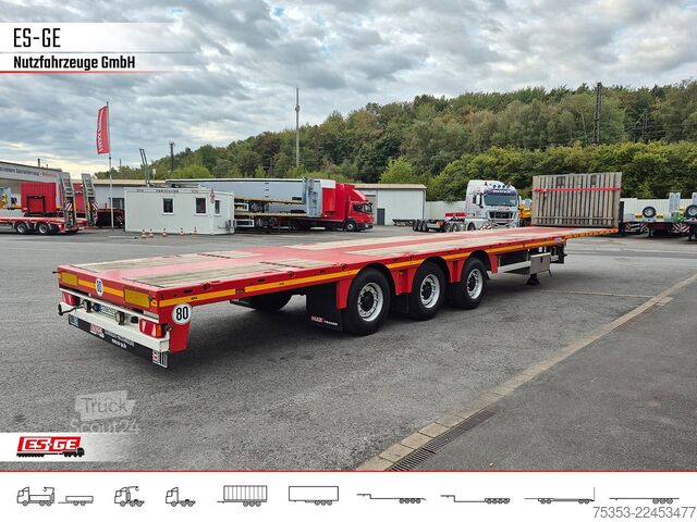 Werkplatform oplegger FAYMONVILLE MAX Trailer MAX200 Sattelanhänger Megatrailer