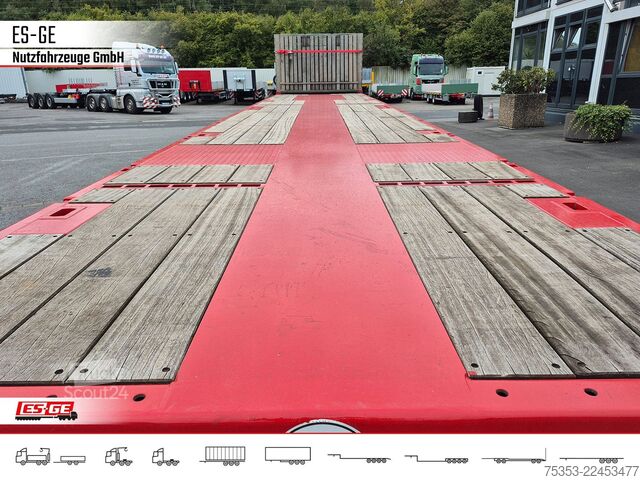 Werkplatform oplegger FAYMONVILLE MAX Trailer MAX200 Sattelanhänger Megatrailer