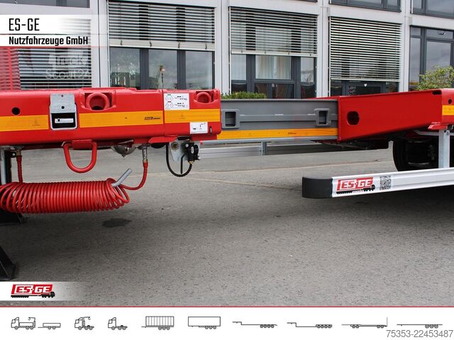 Reboque de plataforma rebaixada FAYMONVILLE MAX Trailer MAX110 Semi-Tieflader