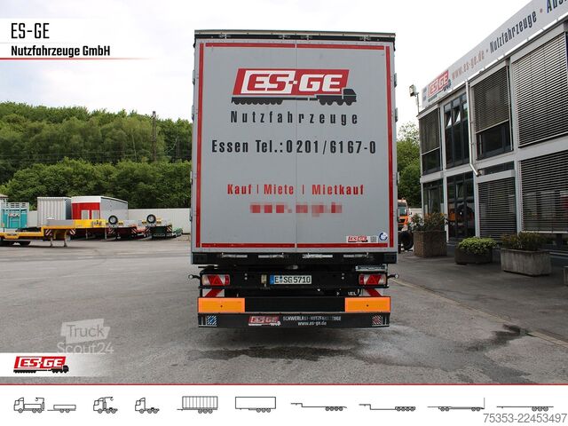 Semi-reboque aberto com lona KÖGEL Kögel Cargo Pritschensattelanhänger