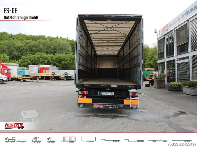 Semi-reboque aberto com lona KÖGEL Kögel Cargo Pritschensattelanhänger
