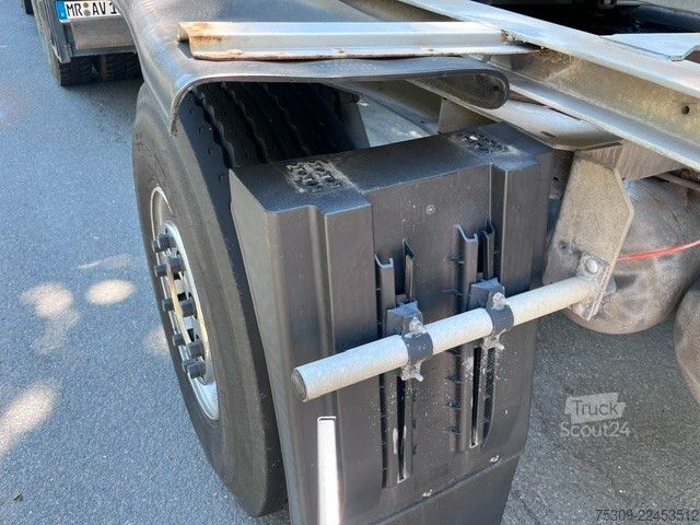 Reboque de chassis intercambiável SCHMITZ CARGOBULL BDF AFW 18 vollverzinkt-Mitnahmestapler TÜV NEU