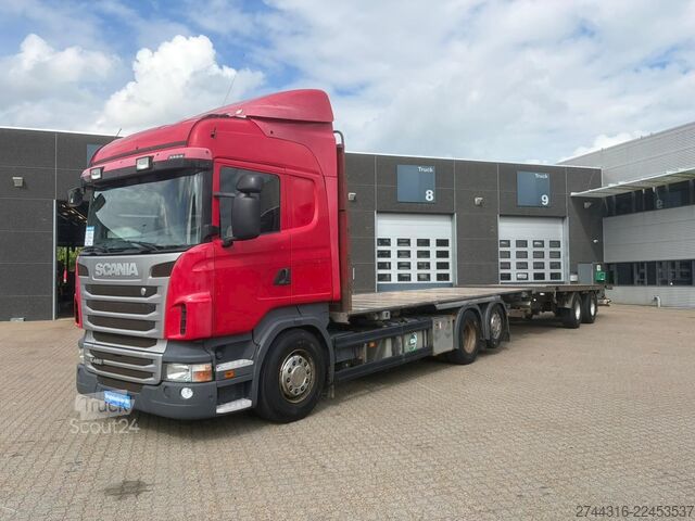 Maināms virsbūves kravas automobilis SCANIA R480 6X2 med kelberg