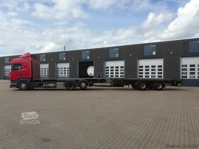 Maināms virsbūves kravas automobilis SCANIA R480 6X2 med kelberg