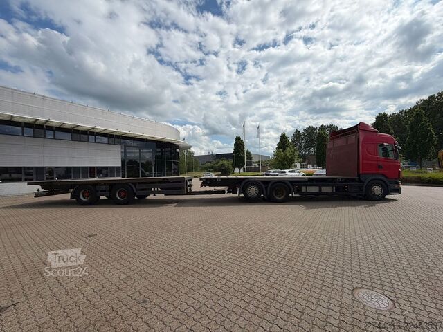 Maināms virsbūves kravas automobilis SCANIA R480 6X2 med kelberg