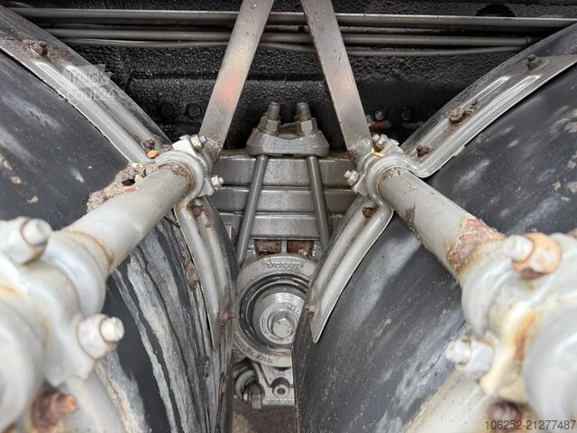 Plataforma de carga Volvo FM 300 6x4 + (25.8m!) PRITSCHE + KRAN HIAB 245 ...