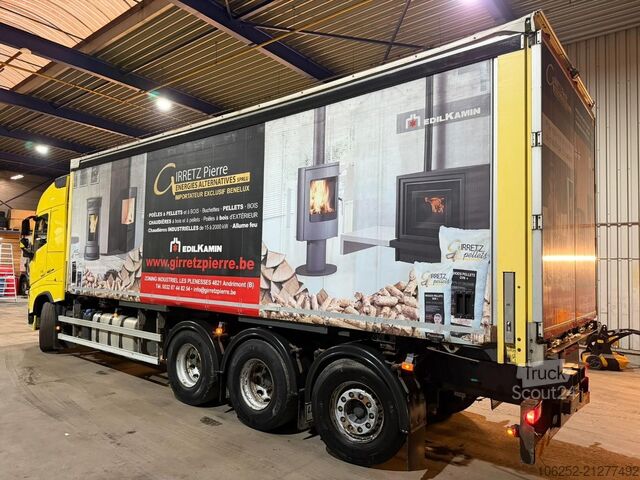 Lona corredera Volvo FH 460 8x4 TRIDEM CURTAINSIDE BOX 8m50 / BDF / ...