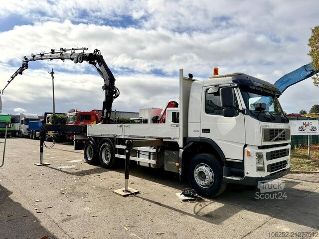 Camión grúa Volvo FM 300 6x4 + (25.8m!) CRANE HIAB 245 E-5 + JIB ...