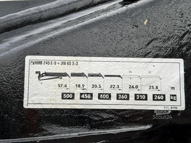 Camión grúa Volvo FM 300 6x4 + (25.8m!) CRANE HIAB 245 E-5 + JIB ...