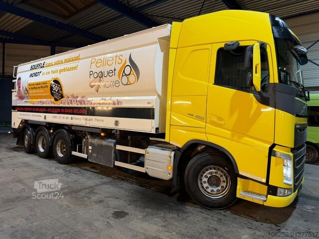 Vehículo de succión Volvo FH 460 8X4 SILO KOMPRESSOR / BDF / PRITSCHE PLA...