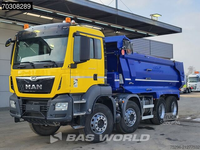 Benne MAN TGS 35.420 8X4 15m3 CIF Bennes tipper Steel Sus...