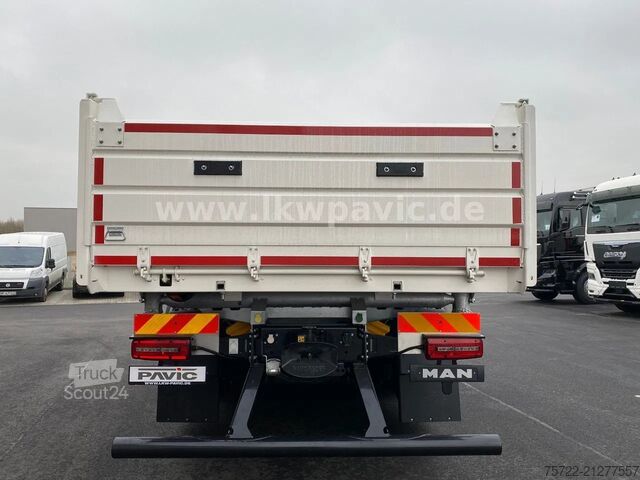 3-Seiten-Kipper MAN TGS 28.480 6x4-4 Krankipper Fassi F195A.2.24
