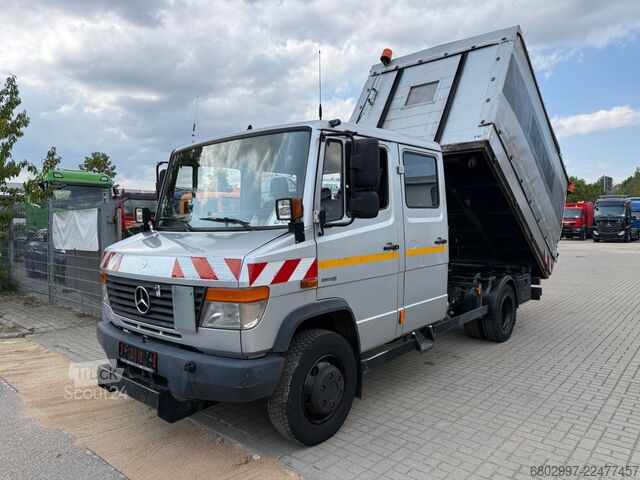 Самосвал-фургон MERCEDES-BENZ Vario 816 D DoKa/Kipper/6-Sitze/2xAHK/Diff/EU5