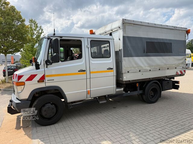 Самосвал-фургон MERCEDES-BENZ Vario 816 D DoKa/Kipper/6-Sitze/2xAHK/Diff/EU5