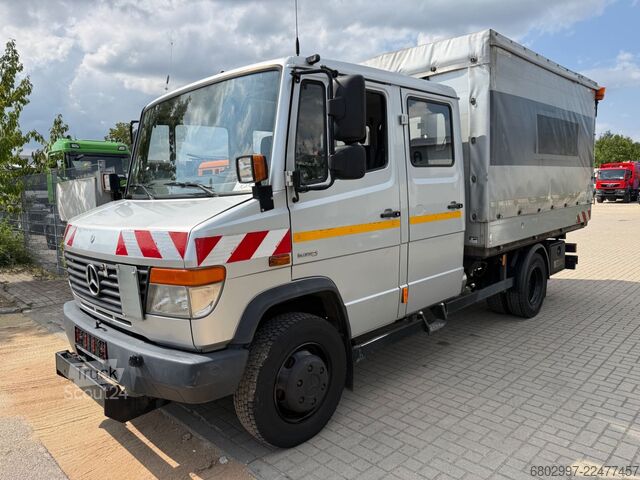Самосвал-фургон MERCEDES-BENZ Vario 816 D DoKa/Kipper/6-Sitze/2xAHK/Diff/EU5