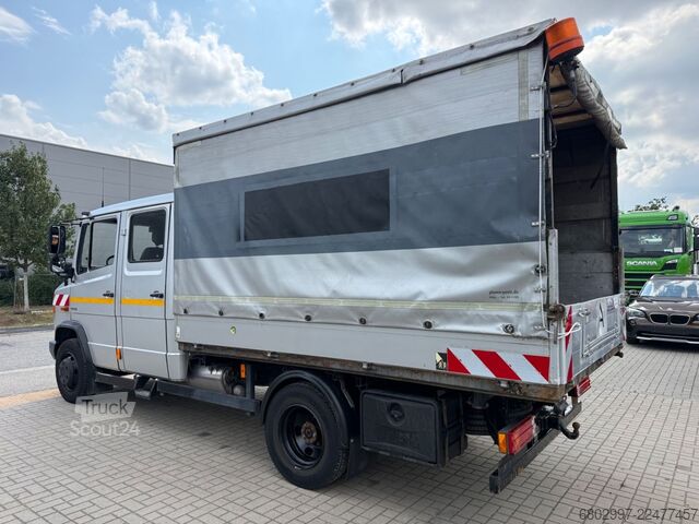 Самосвал-фургон MERCEDES-BENZ Vario 816 D DoKa/Kipper/6-Sitze/2xAHK/Diff/EU5