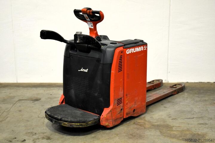 Niederhubwagen mit Fahrerstand Linde T 20 AP 131-08