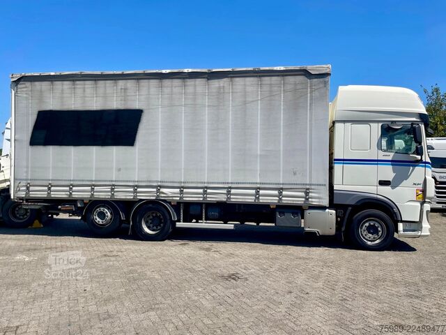 čemodāns DAF XF 480 vol 62m3 SSC, P-Climate, Lift Axel, Load...