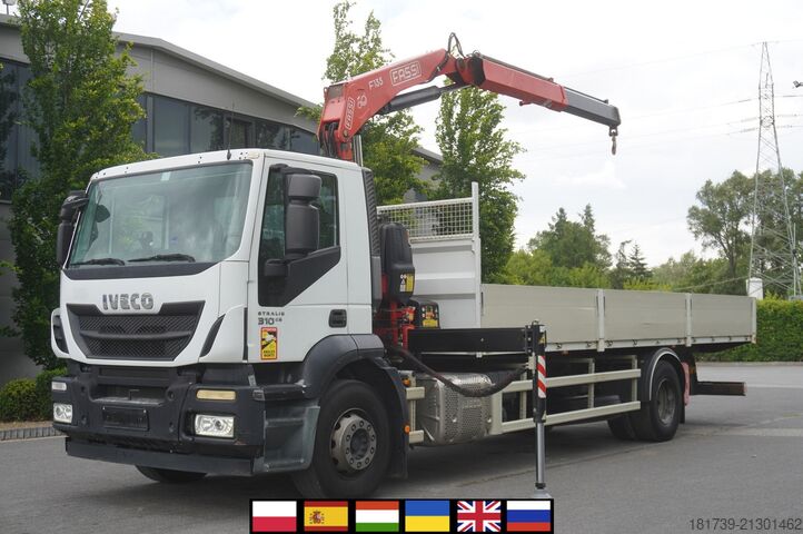 Platformă Iveco STRALIS 19.310 E6 / Flatbed 19 EPAL / FA