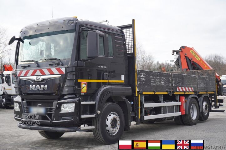 Burtowy z HDS MAN TGS 26.460 6x2 E6 / Palfinger 27001-EH B