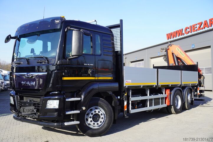 Burtowy z HDS MAN TGS 26.460 6x2 E6 / Palfinger 27001-EH B