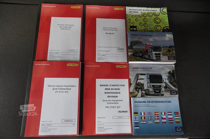 Burtowy z HDS MAN TGS 26.460 6x2 E6 / Palfinger 27001-EH B