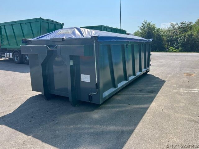 Contentor roll-off  CONTAINER SCARRABILE NUOVO CON COPRI SCOPRI