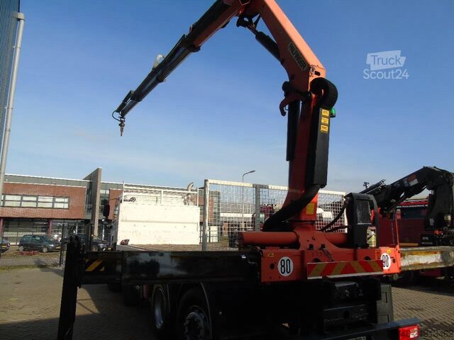 Vinç kamyonu DAF CF 85.410 + 8X2 + PALFINGER 16002 +EURO 5 + REMOTE