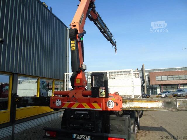 Vinç kamyonu DAF CF 85.410 + 8X2 + PALFINGER 16002 +EURO 5 + REMOTE