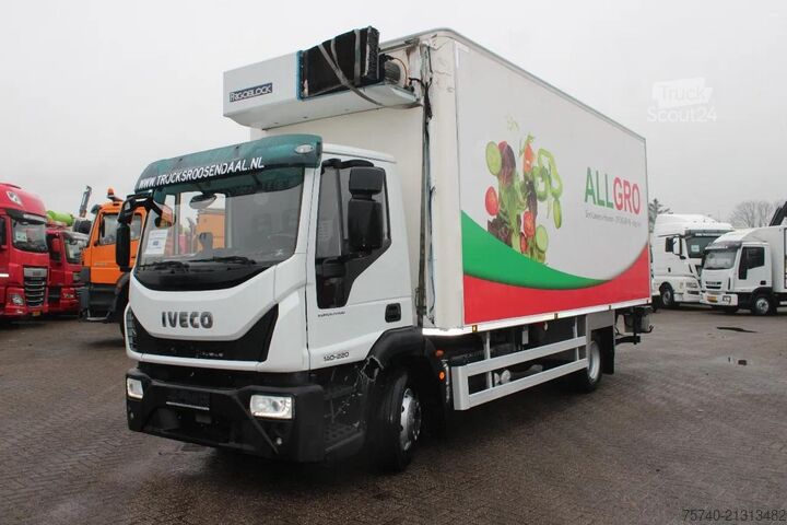 Soğutmalı/dondurulmuş taşıma Iveco Eurocargo 140e22 + EURO 6 + LOW KM + chereau