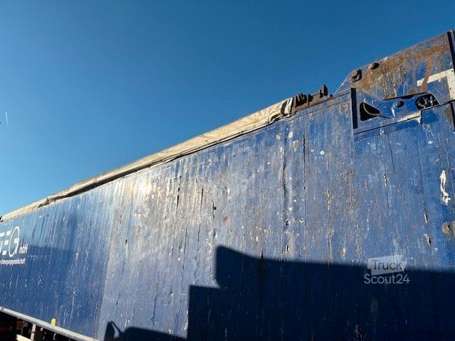 Semirremolque con piso móvil LEGRAS Walkingfloor Hydraulische Heckklappe