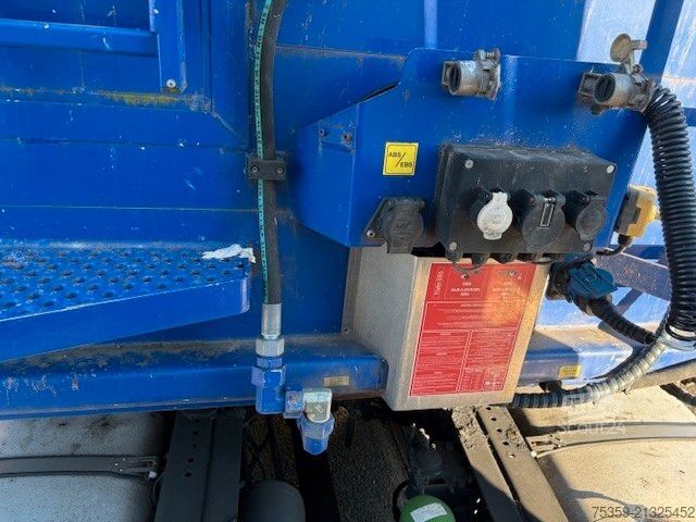 Semirremolque con piso móvil LEGRAS Walkingfloor Hydraulische Heckklappe