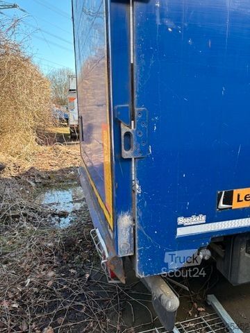 Semirremolque con piso móvil LEGRAS Walkingfloor Hydraulische Heckklappe