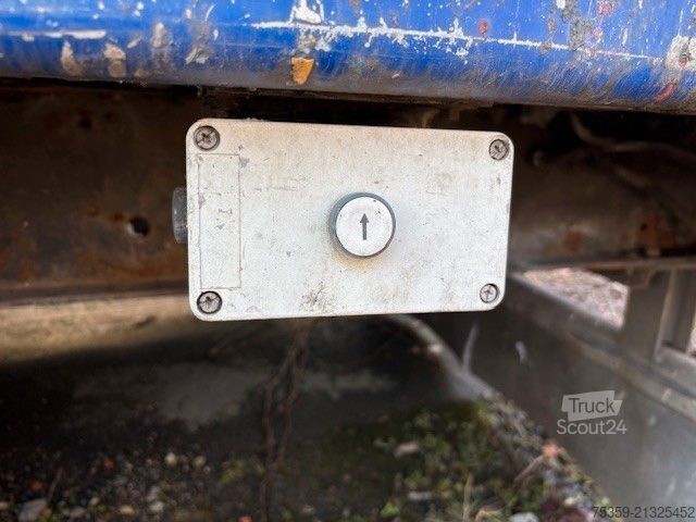 Semirremolque con piso móvil LEGRAS Walkingfloor Hydraulische Heckklappe
