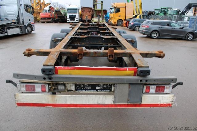 Priklopnik z menjalnim šasijem KRONE ZZ - Nr.: 363