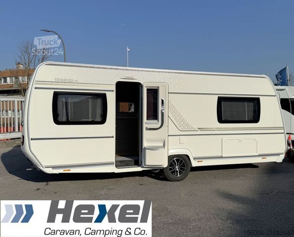 Campingvogn FENDT Tendenza 550 SG 1. Hand 2.000 kg TV-Halter