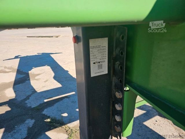 Auflieger-Wechselfahrgestell WIELTON Vario Containerchassis, Reifendruckkontrolle