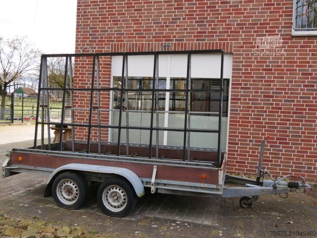 Remorcă cu platformă de lucru BÖCKMANN Pritsche mit Gestell