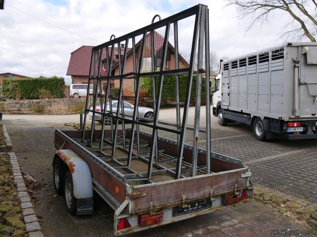 Remorcă cu platformă de lucru BÖCKMANN Pritsche mit Gestell